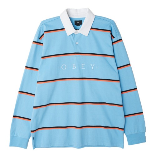 WASHER CLASSIC POLO LS GROWTH LIGHT BLUE MULTI