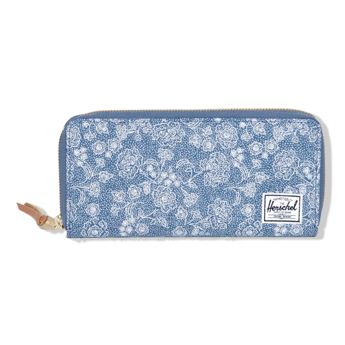 Avenue Wallet Floral Chambray