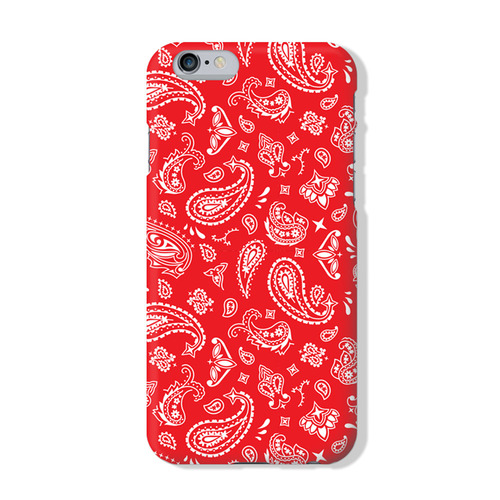 Graphic Case Paisley Red