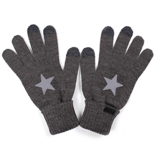 Reflect Star Gloves Grey