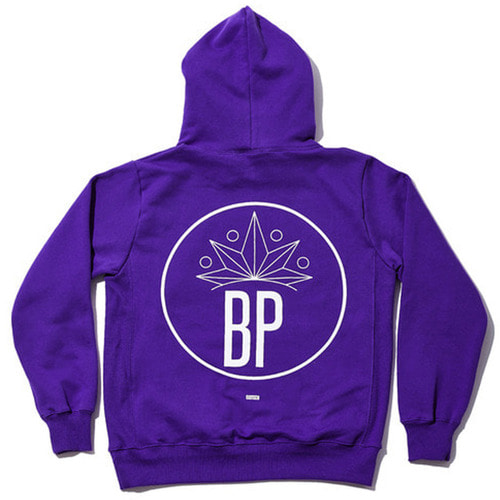 BP Logo Basic Hoodie Purple