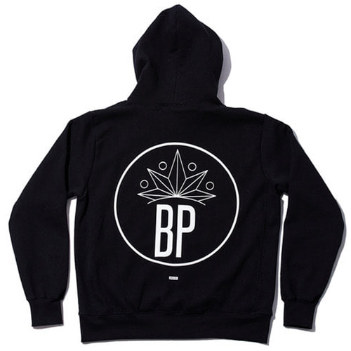 BP Logo Basic Hoodie Black
