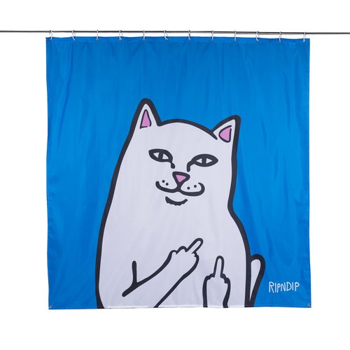 LORD NERMAL SHOWER CURTAIN BLUE