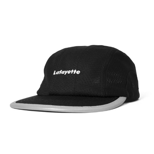Lafayette LOGO 7 PANEL MESH CAP BLACK