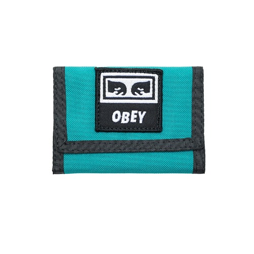 TAKEOVER TRI FOLD WALLET GREEN