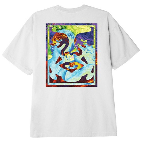 OBEY STATUE ICON CLASSIC T-SHIRT WHITE