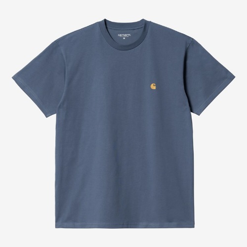 S/S CHASE T-SHIRT STORM BLUE/WAX