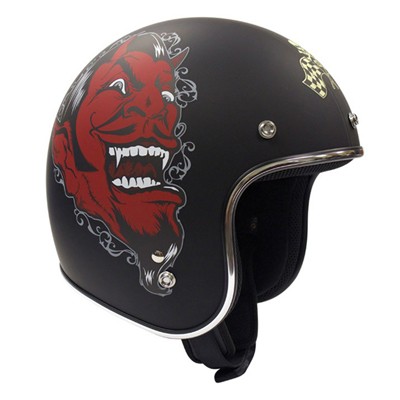 Grease Gas &amp; Glory Motorcycle Helmet