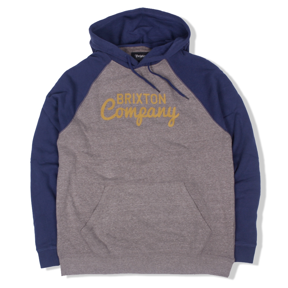 Ditmar Hooded Pullover Heather Grey/Royal