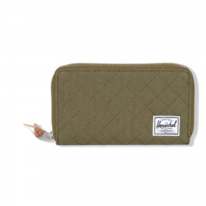 Thomas Wallet Quilted Army