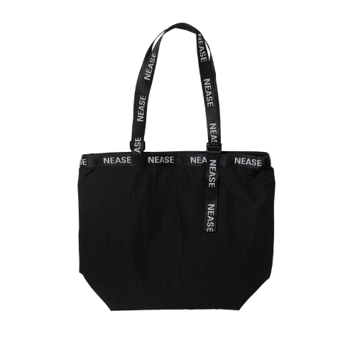 니즈 토트백 NEASE Nylon tote bag BLACK