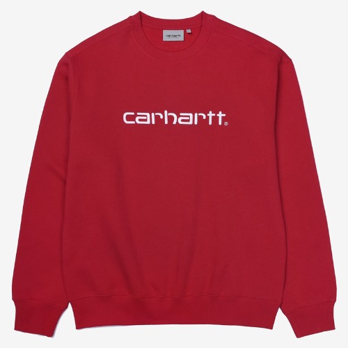 CARHARTT SWEATSHIRT CORNEL/WHITE