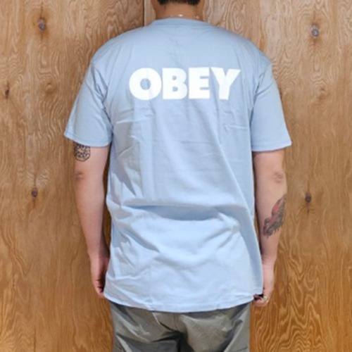 오베이 반팔 티셔츠 BOLD OBEY 2 GOOD GREY