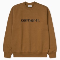 CARHARTT SWEATSHIRT HAMILTON BROWN/BLACK