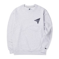 니즈 맨투맨 NEASE Basic Logo Sweatshirt Grey